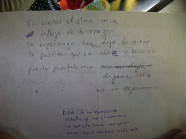Vuela Mariposa - escritos