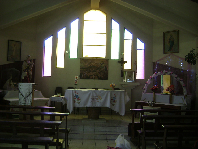 Vuela Mariposa - Salon para el taller. la capilla